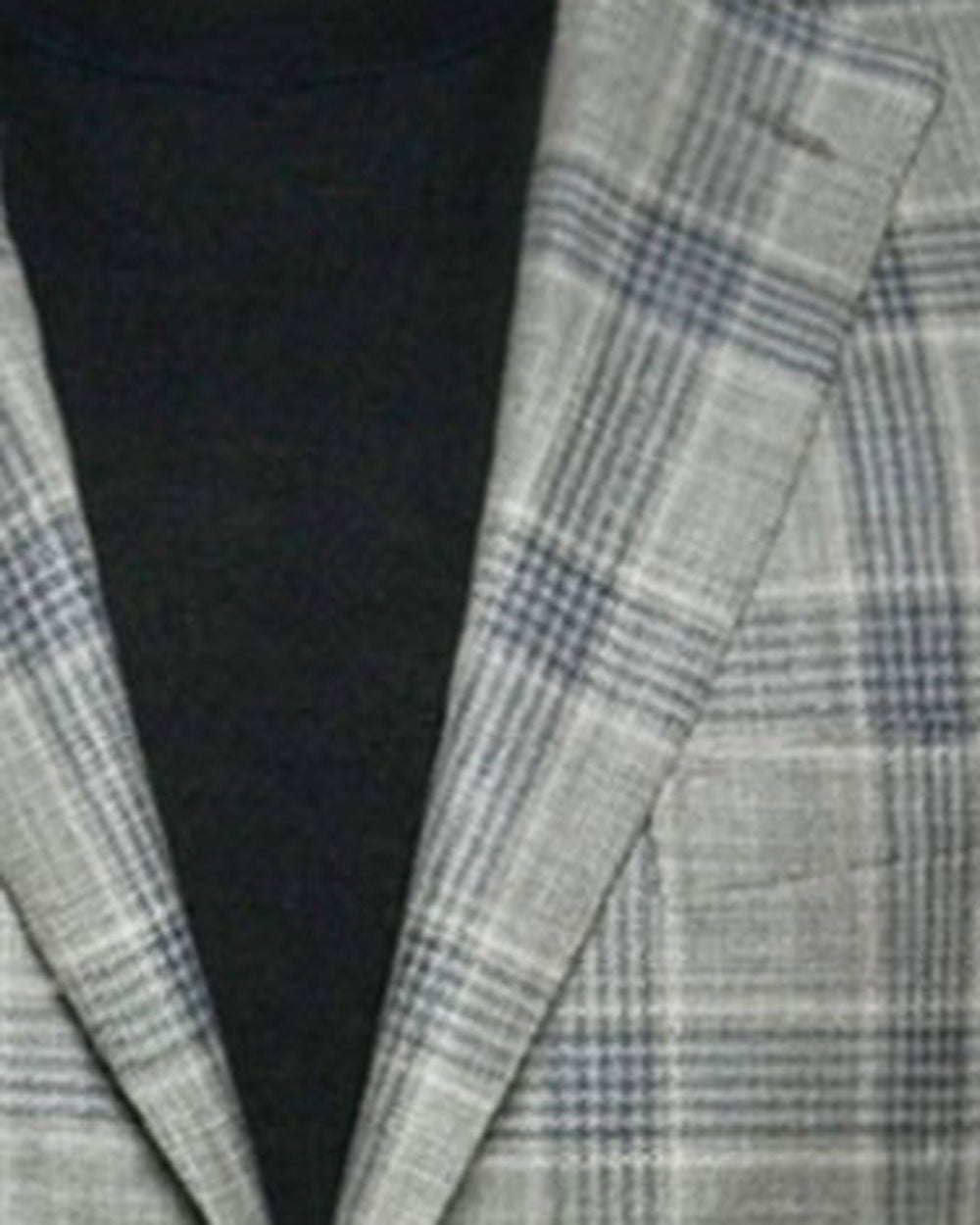 Grey and Charcoal Plaid Sportcoat