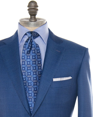 High Blue Textured Sportcoat