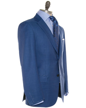 High Blue Textured Sportcoat