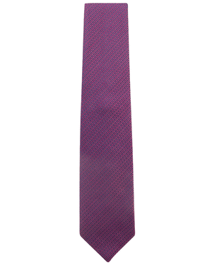 Magenta Jacquard Tie