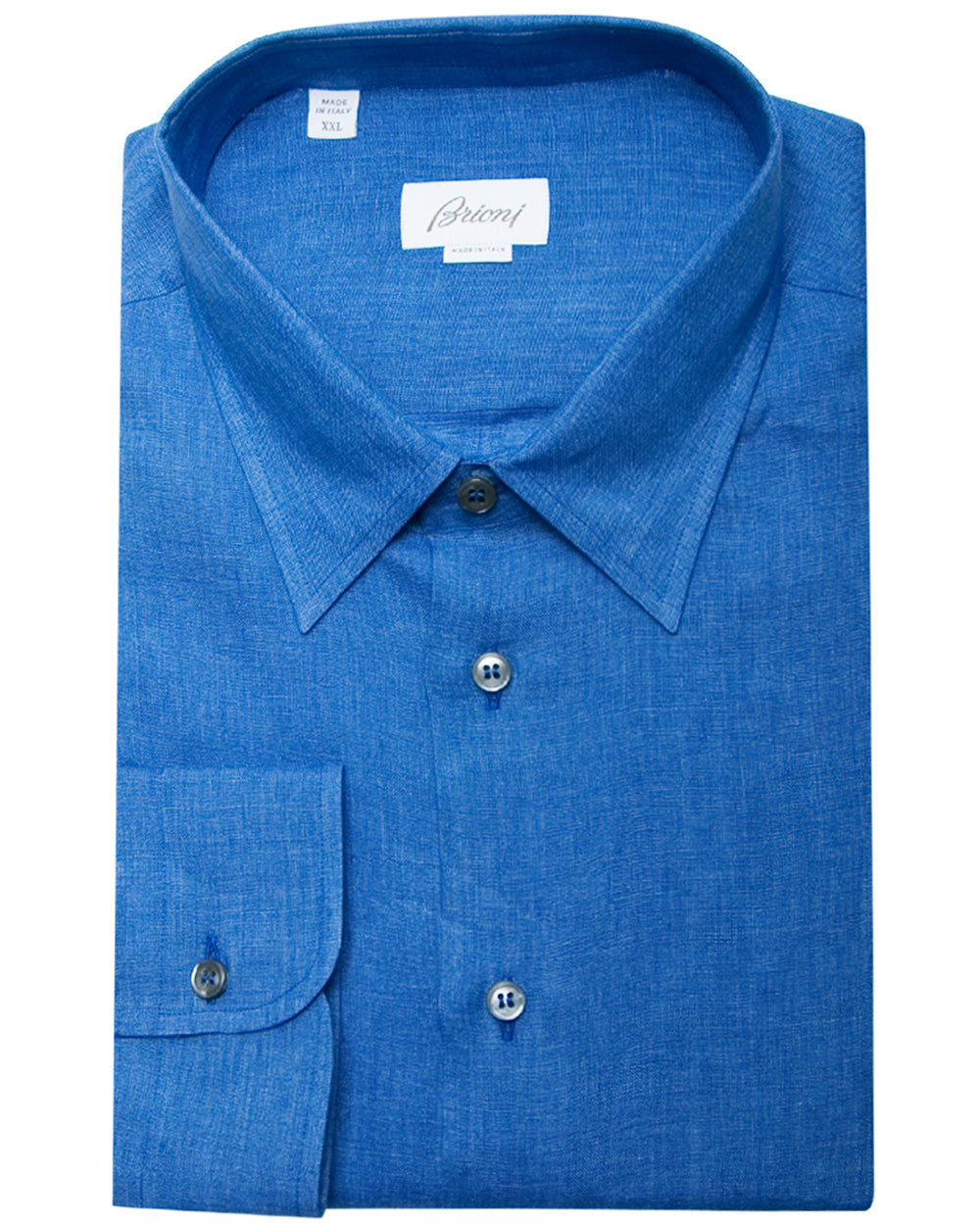 BRIONI 2024 MENS LINEN DRESS SHIRT