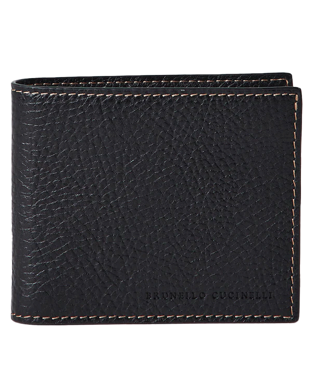 Black Grained Calfskin Wallet