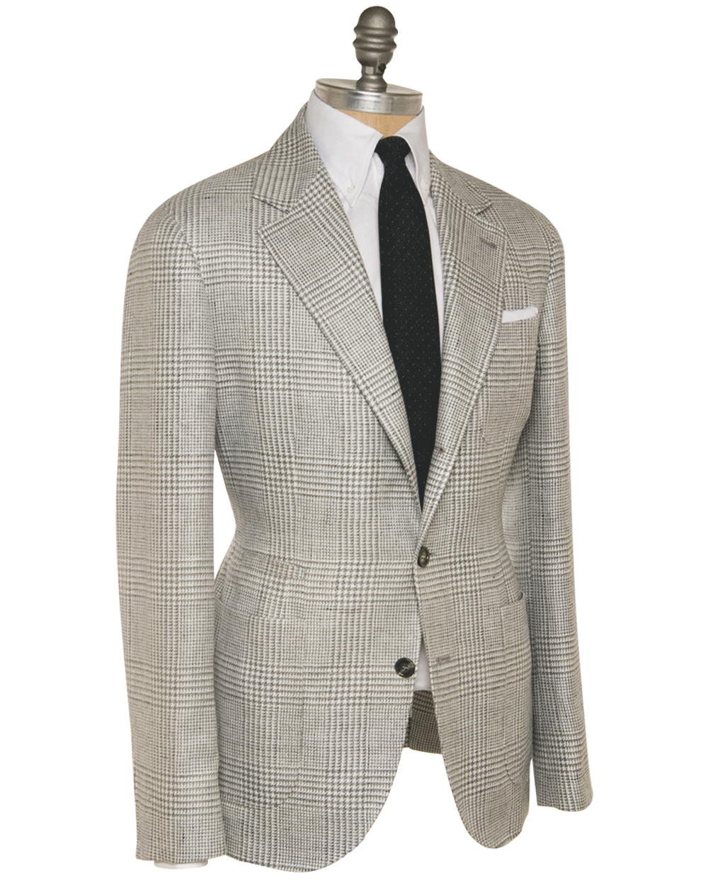 Grey Plaid Sportcoat