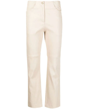 Bianco Leather Pant