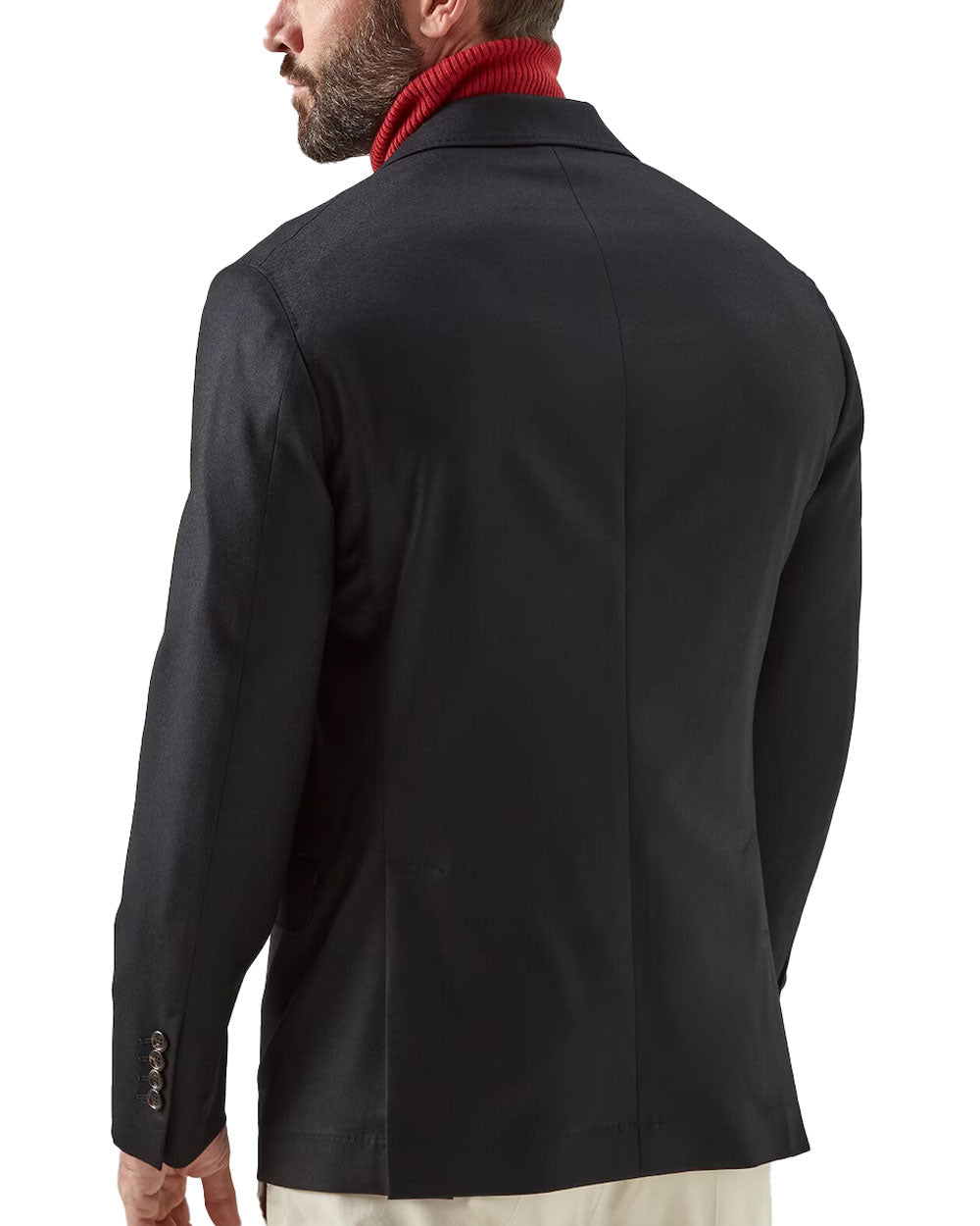 Black Light Flannel Sportcoat