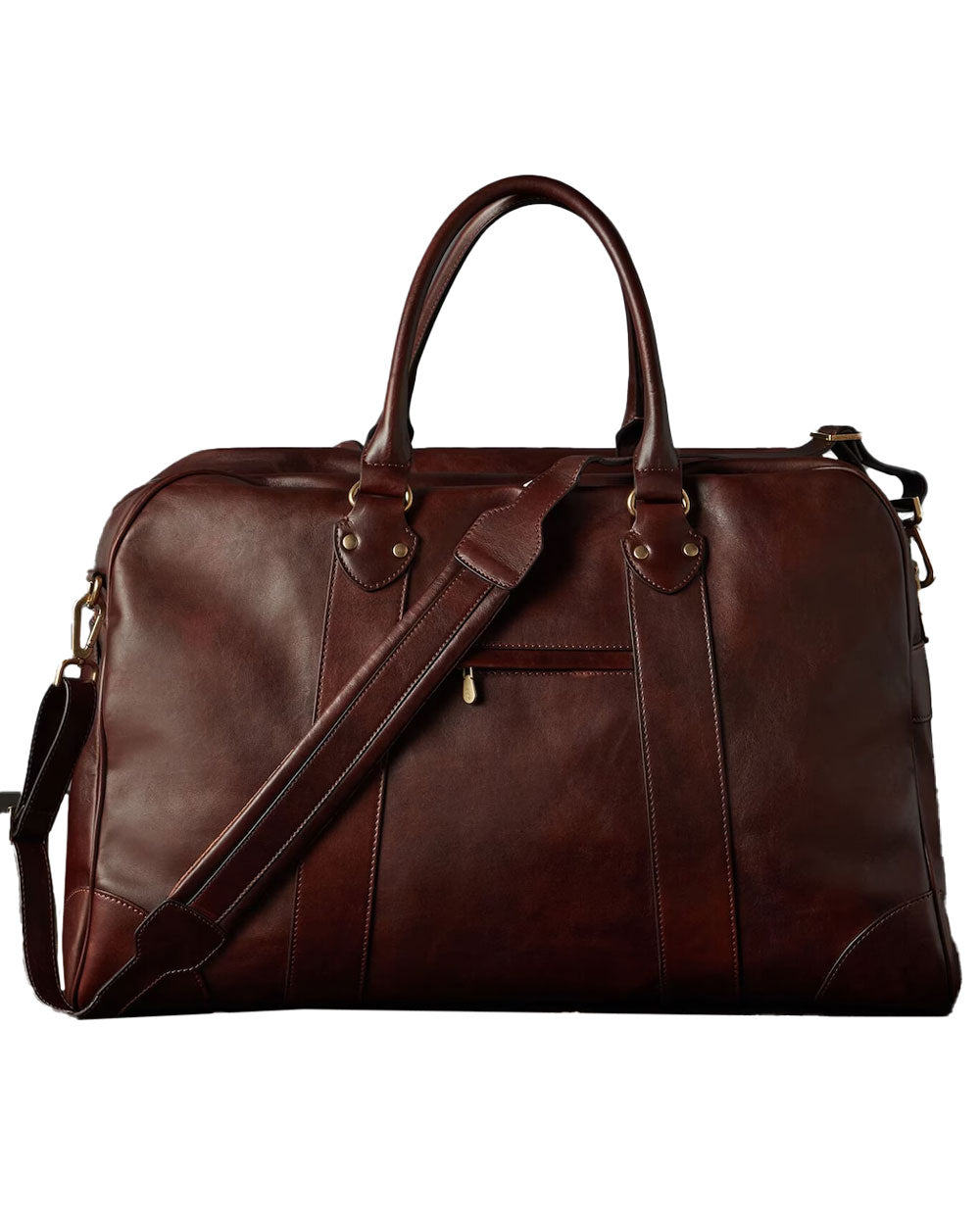 Burgundy Leather Street Bag