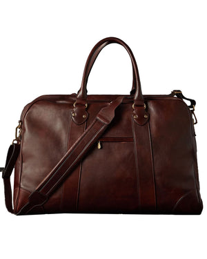 Burgundy Leather Street Bag