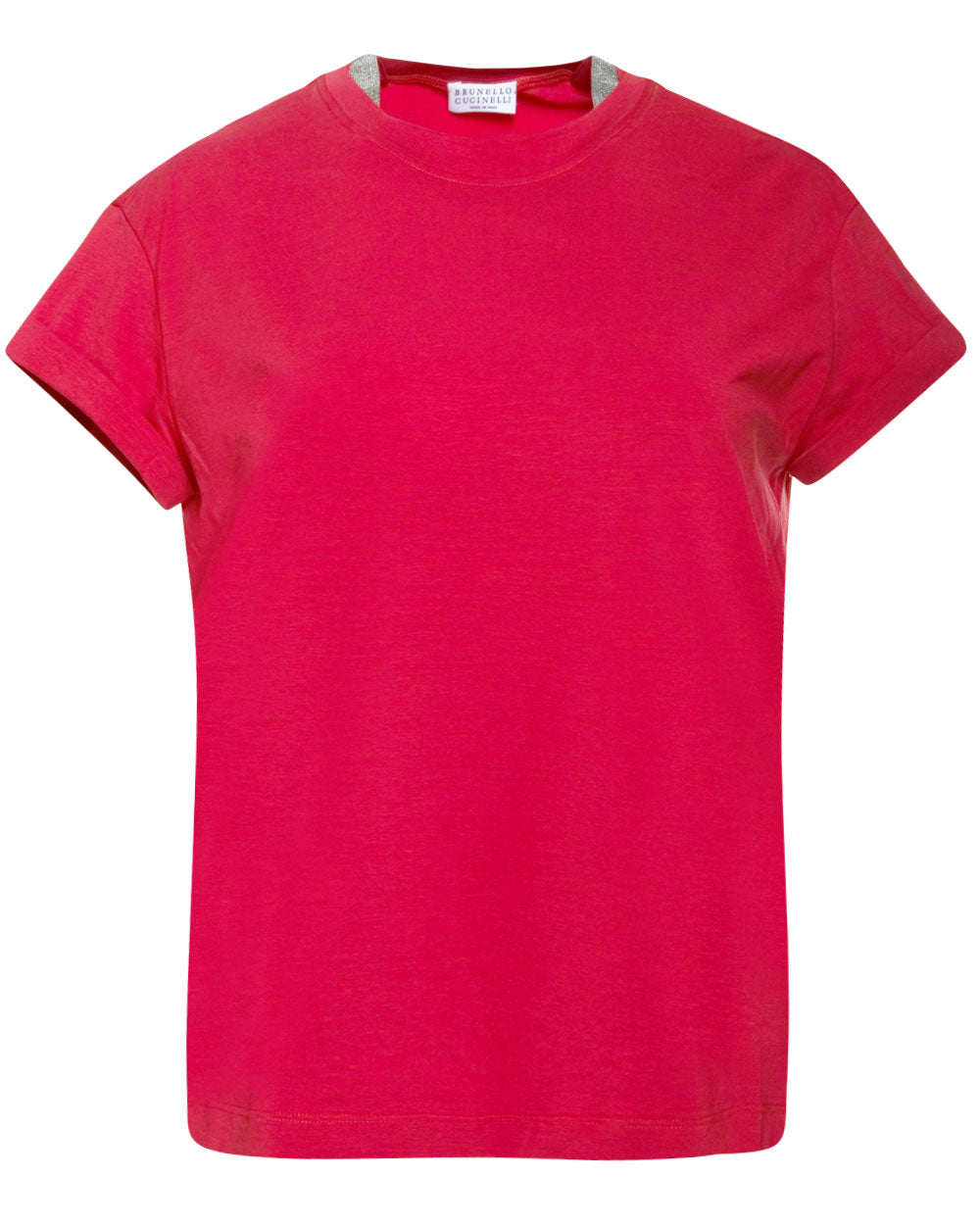 Chili Red Monili Collar T-Shirt