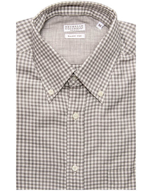Grey Gingham Shirt