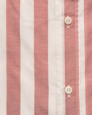 Pink Wide Stripe Shirt