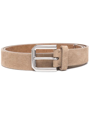Leather Belt in Tobacco
