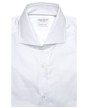 White Twill Dress Shirt
