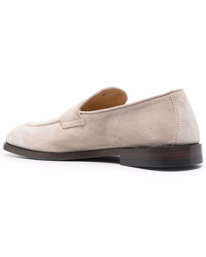 Suede Loafer in Sabbia