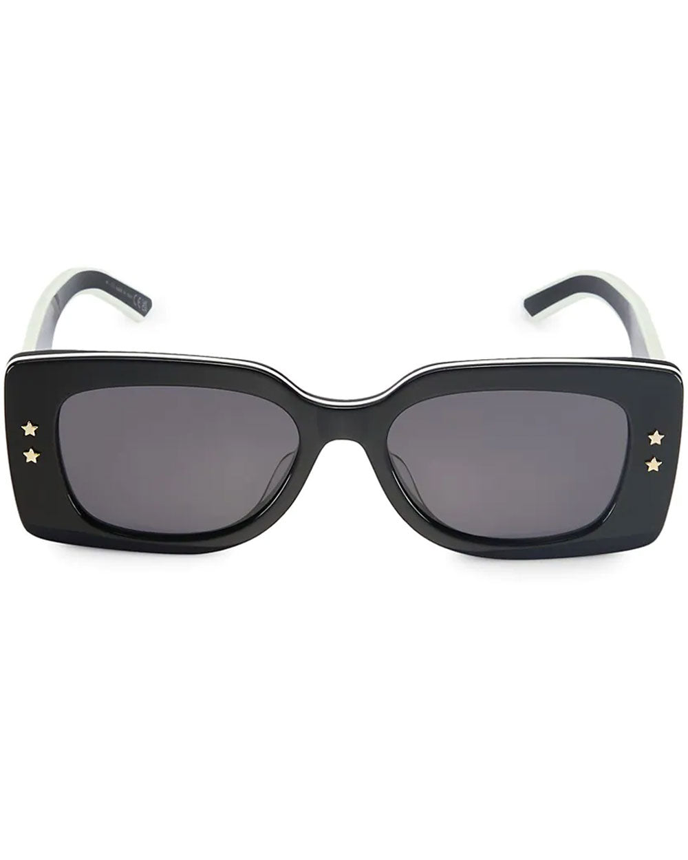 DiorPacific S1U Black Square Sunglasses
