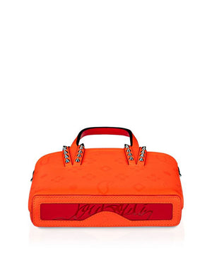 Cabata Nano Calf Leather Tote Bag in Fluo Orange
