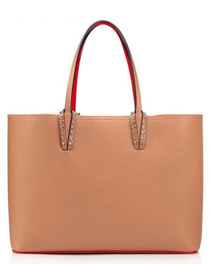Cabata East West Tote in Nude