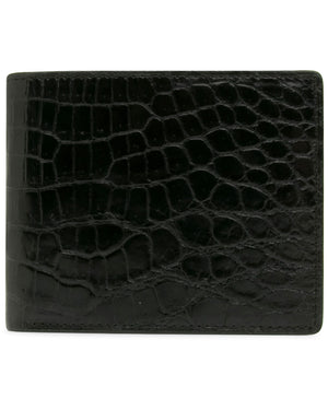 Black Crocodile Wallet