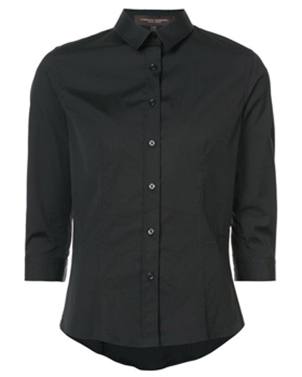 Black Fitted Classic Shirt