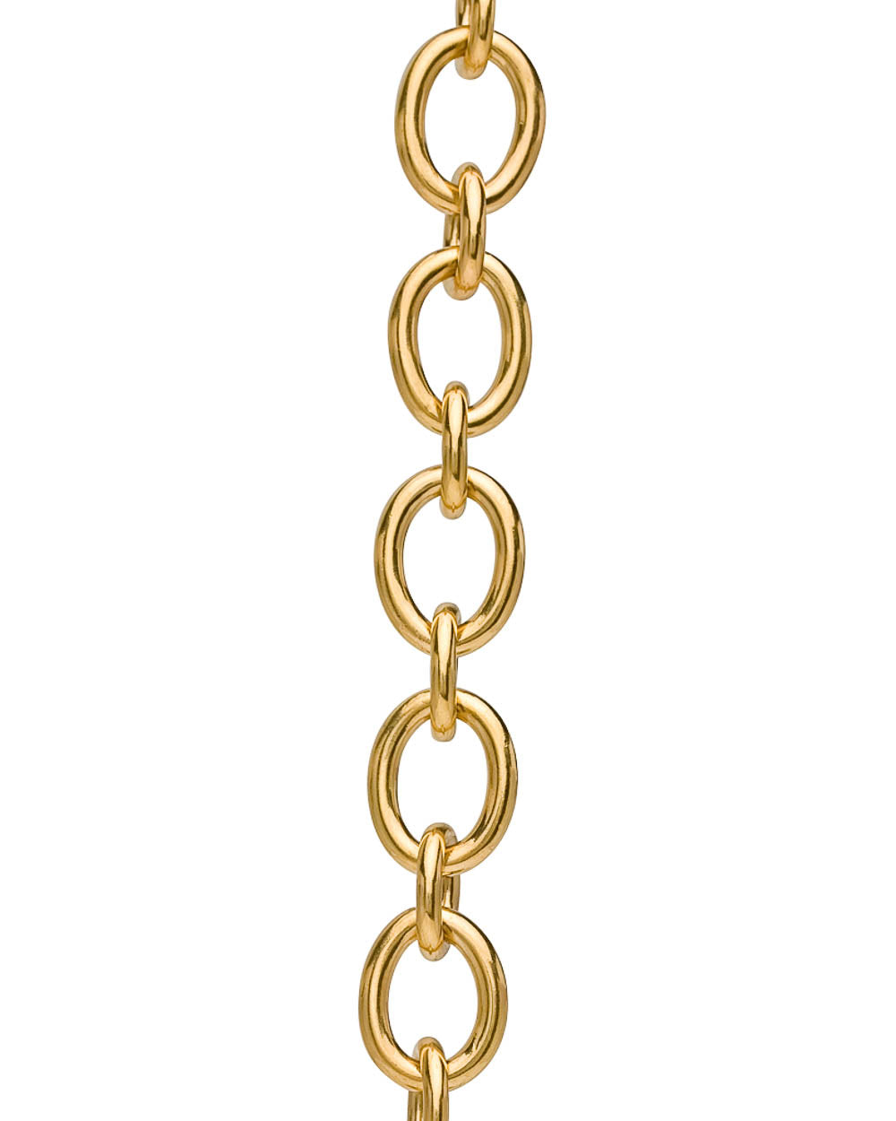 Yellow Gold Large Alternating Link Bracelet