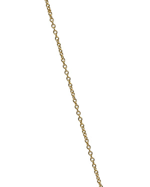 Yellow Gold Yowah Opal Pendulum Pendant Necklace