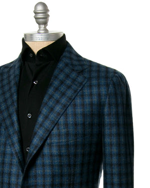 Blue and Green Plaid Sportcoat