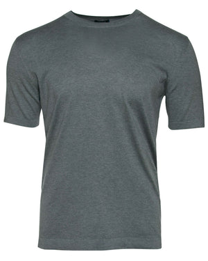 Grey Cashmere Blend T-Shirt
