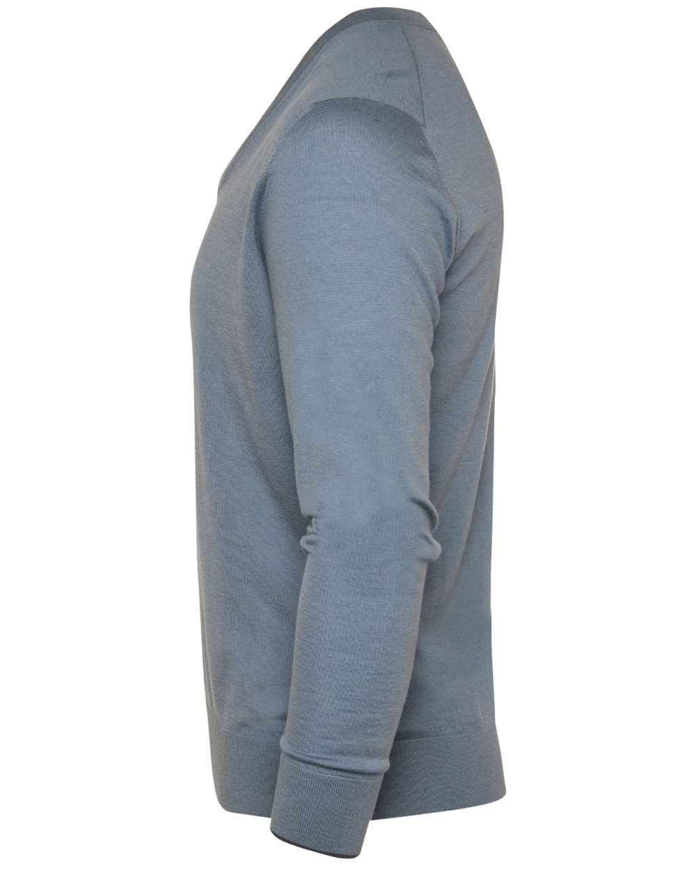 Midgrey Cashmere V-Neck Sweater