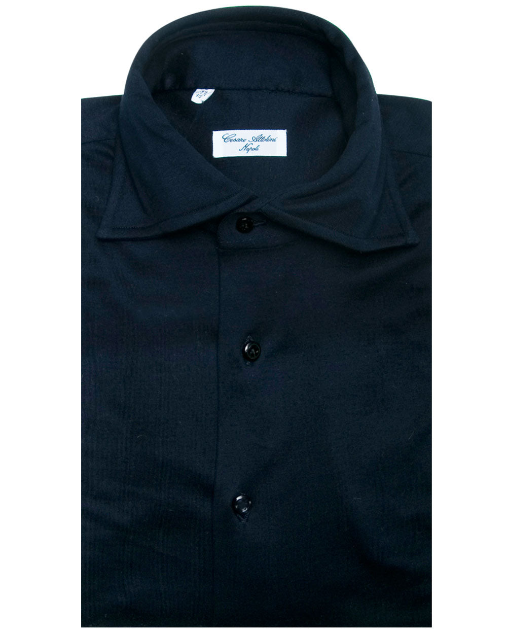 Navy Jersey Knit Shirt