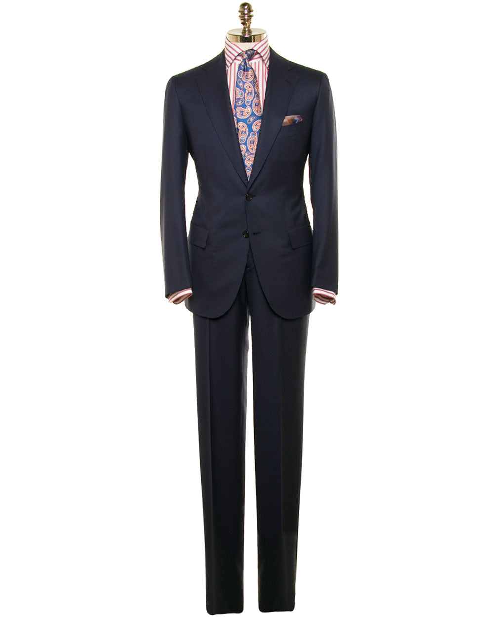 Navy Solid Suit