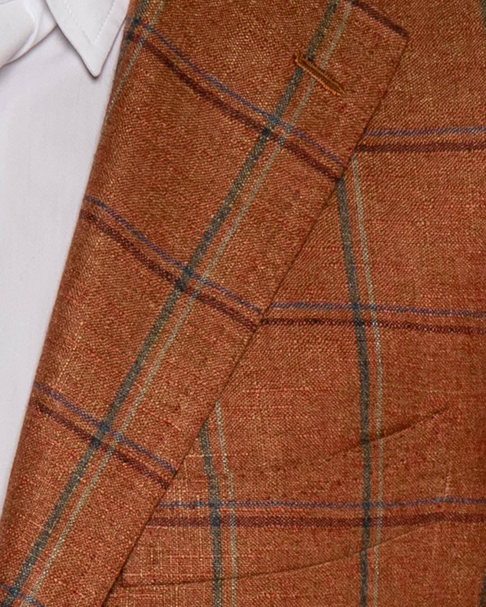 Orange with Green and Red Overcheck Sportcoat