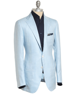 Powder Blue Cashmere Blend Sportcoat