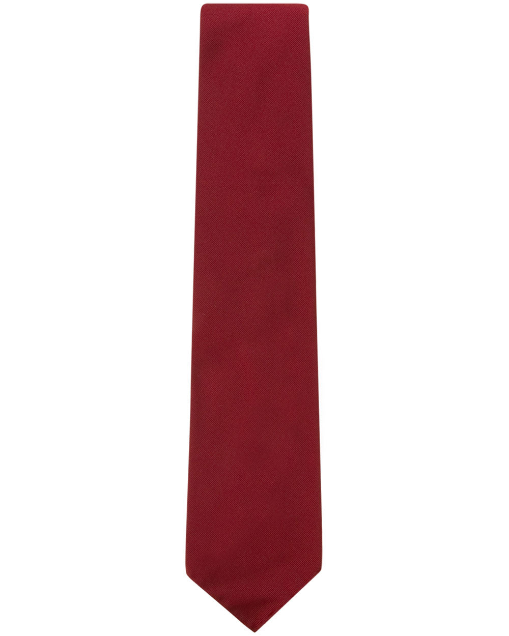Solid Red Tie