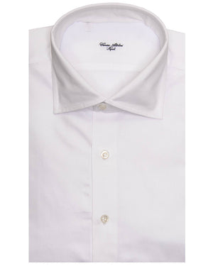 White Cotton Dress Shirt