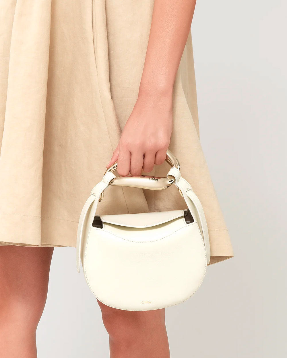 Kiss Small Bag in Natural White