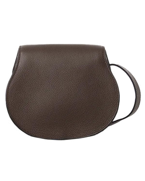 Marcie Small Saddle Bag in Bold Brown
