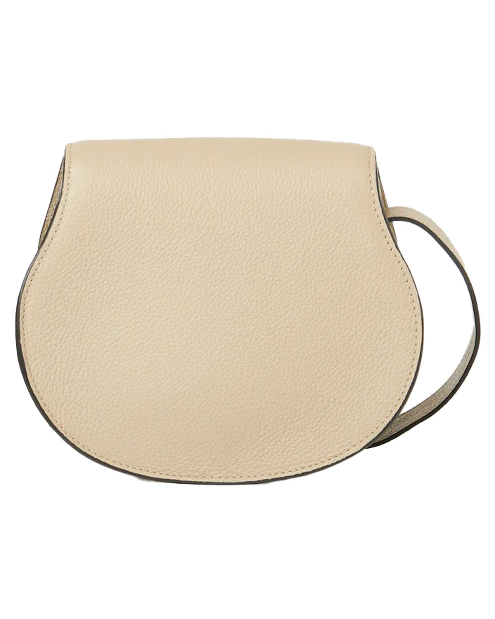 Marcie Small Saddle Bag in Root Beige