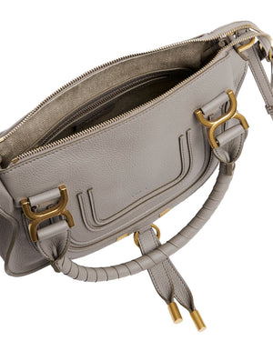Marcie Small Satchel in Cashmere Grey