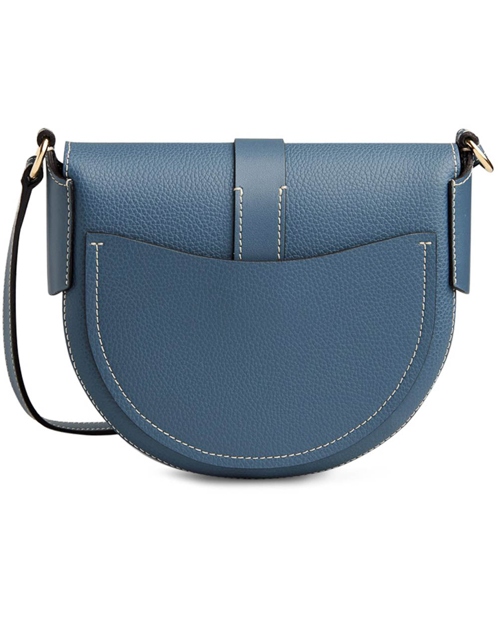 Small Darryl Saddle Bag in Mirage Blue