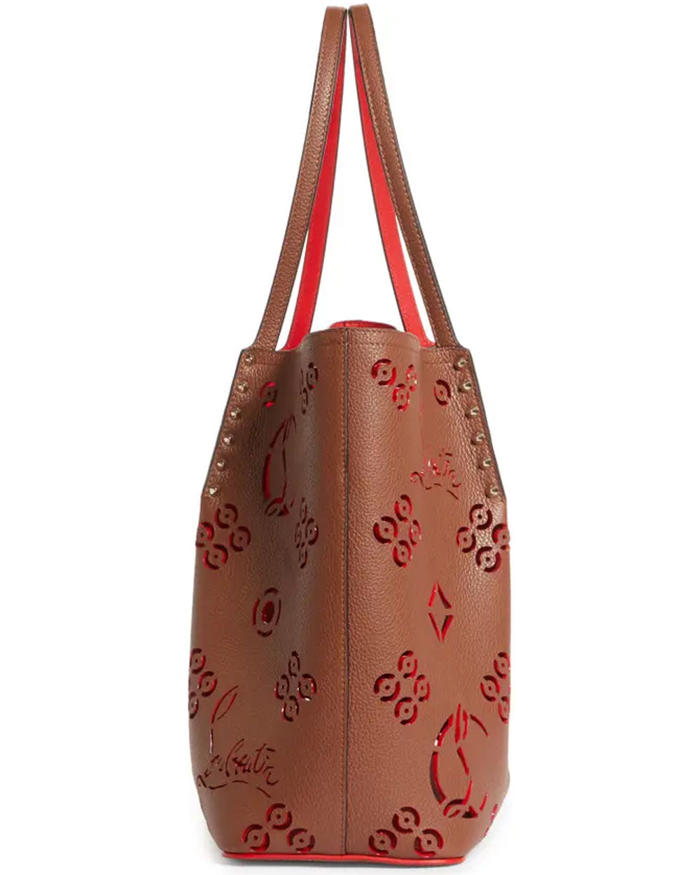 Large Cabarock Loubinthesky Tote in Biscotto