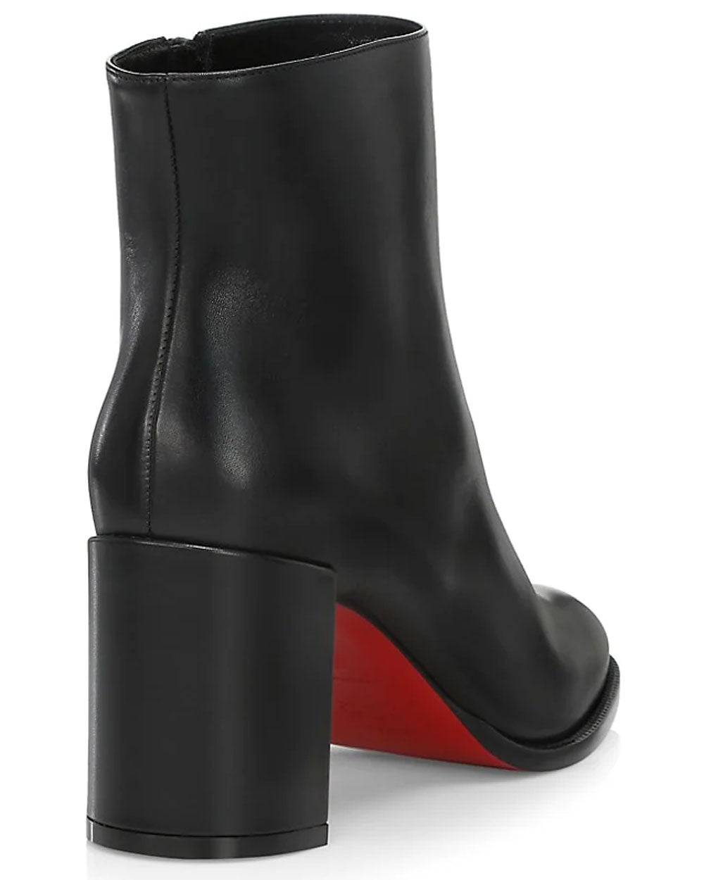 Adoxa 70 Leather Ankle Boot in Black