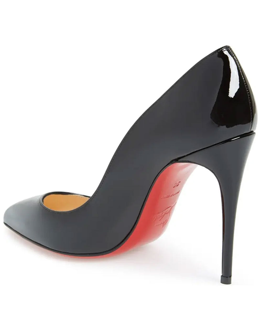 Pigalle Follies 100 Patent Leather Pump in Black