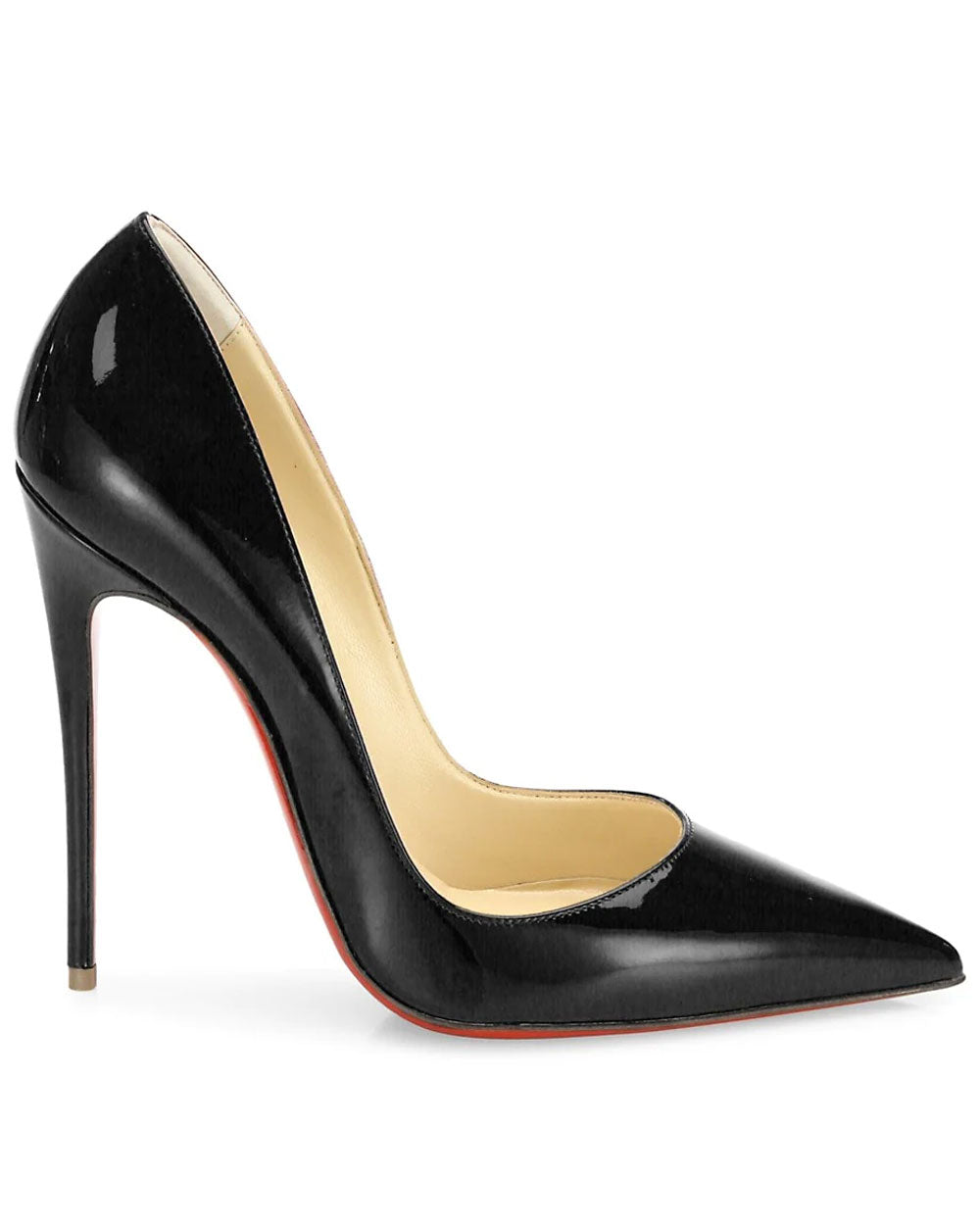 So Kate 120 Patent Leather Pumps in Black