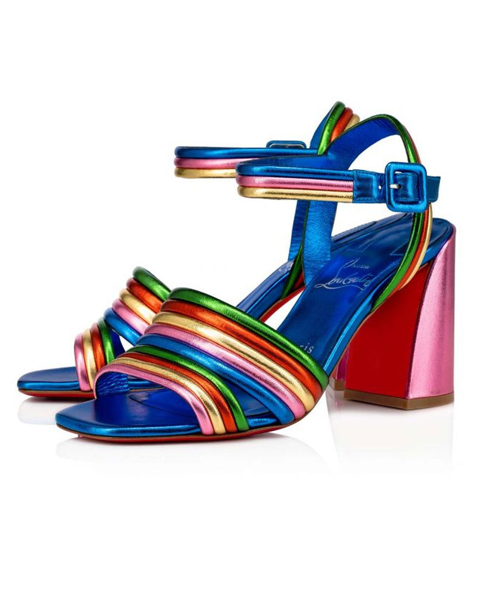 Multicolor Manola 85 Sandal