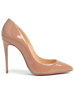 Pigalle Follies 100 Patent Leather Pump in Nude