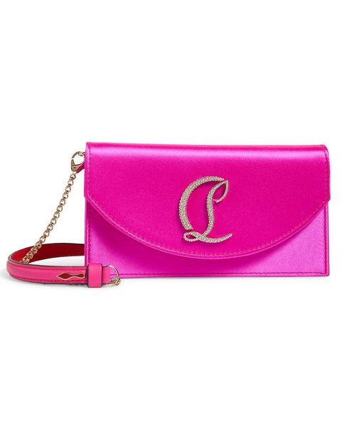 Christian Louboutin, Loubi54 psychic pink clutch