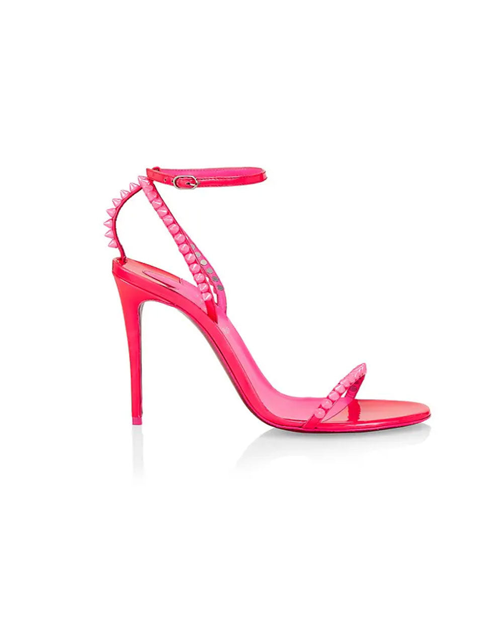 So Me - 100 mm Sandals - Leather - Blush - Christian Louboutin