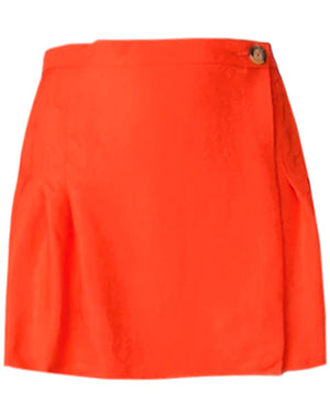 Poppy Satin Massima Skirt