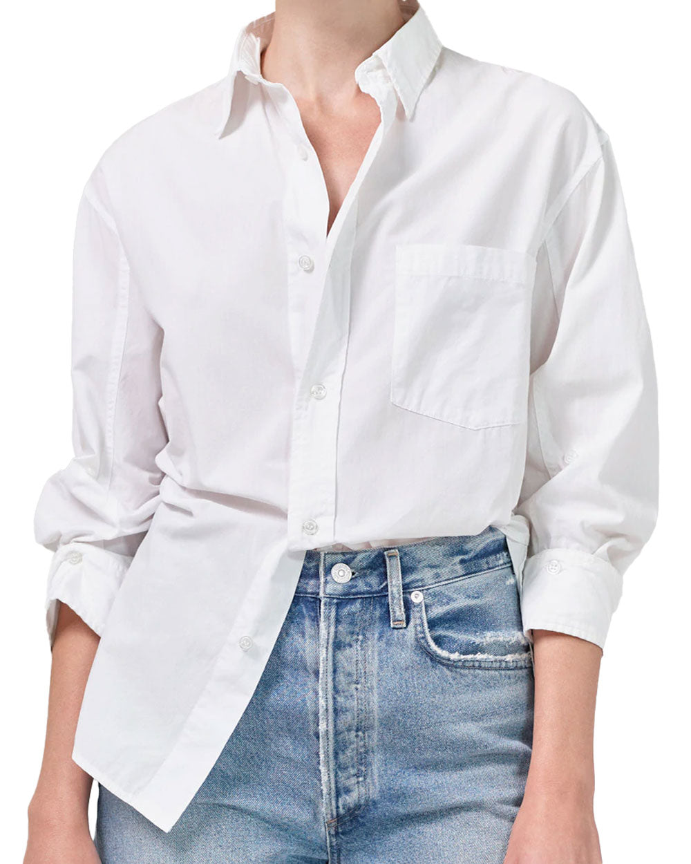 Optic White Kayla Shirt