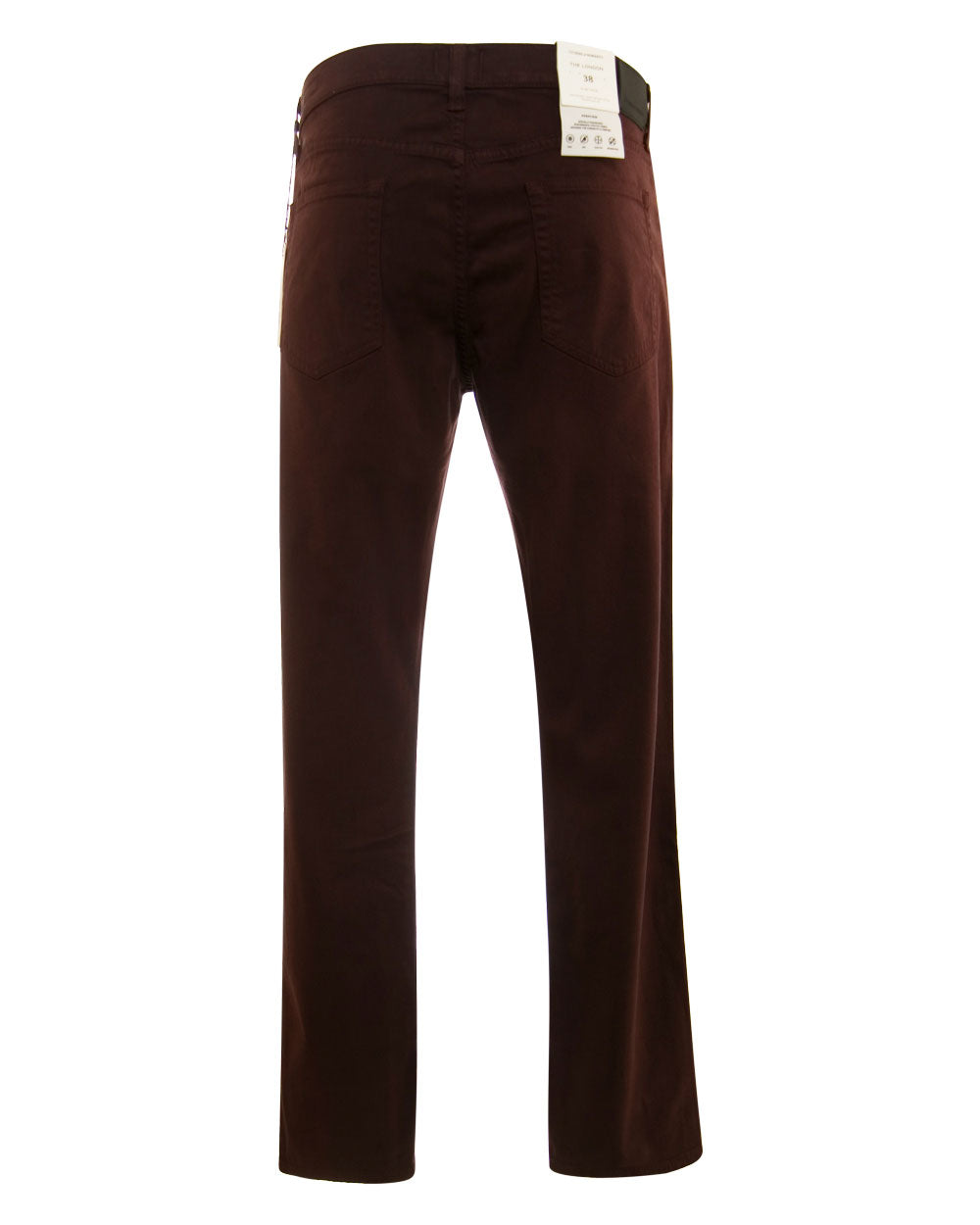 The London Twill Pant in Plum