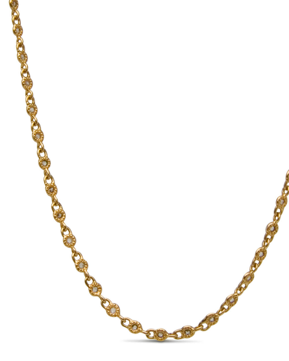 20k Yellow Gold Diamond Luminosity Necklace